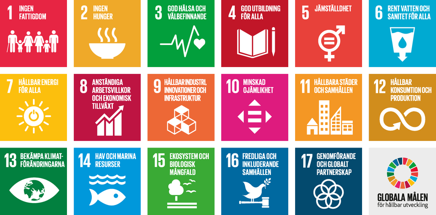 De globala målen för hållbar utveckling